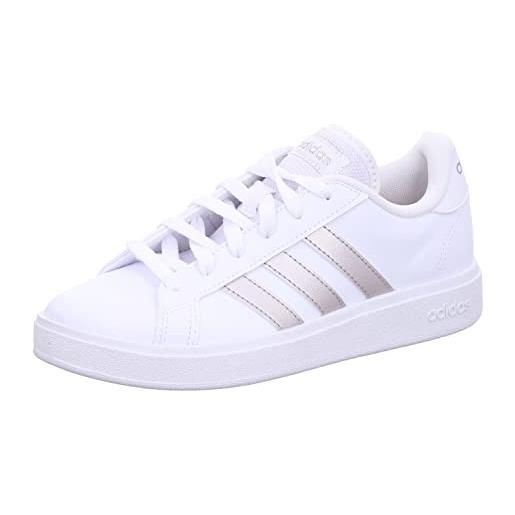 adidas grand court td lifestyle court casual shoes, sneakers donna, ftwr white core black ftwr white, 42 eu
