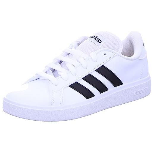 adidas grand court td lifestyle court casual shoes, sneakers donna, ftwr white almost pink ftwr white, 43 1/3 eu
