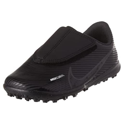 Nike jr. Mercurial vapor 15 club tf, scarpe da ginnastica, nero (black dk smoke grey summit white volt), 35.5 eu