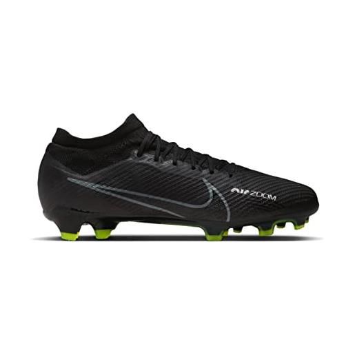 Nike zoom vapor 15 pro, scarpe da calcio uomo, black/chrome-hyper royal, 40.5 eu