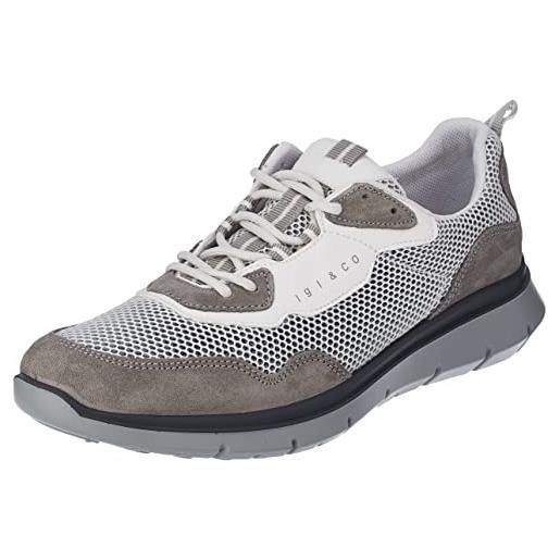 IGI&CO uomo ermes, scarpe con lacci, grigio (dark grey), 41 eu