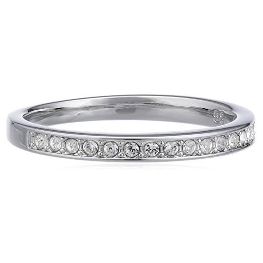 Swarovski - 1121068, anello in metallo con cristallo swarovski, 18