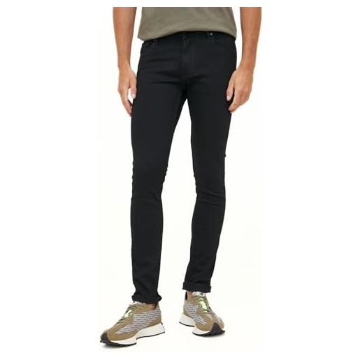 GUESS miami jeans, denim nero, w31 uomo