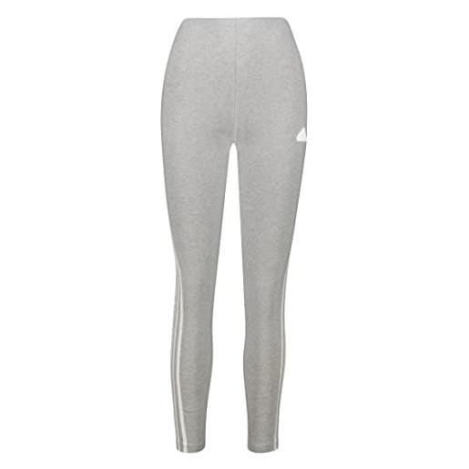 adidas w fi 3s legging leggings, grigio (brgrin), xs donna