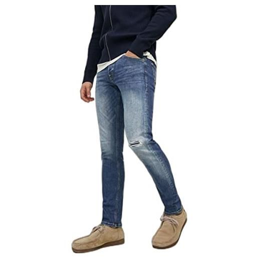 JACK & JONES jjiglenn jjoriginal agi 094 noos jeans, blu denim, 29w x 34l uomo