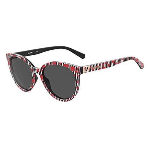 Moschino Love mol041/s sunglasses, 7rm/ir pattern blac, 56 women's
