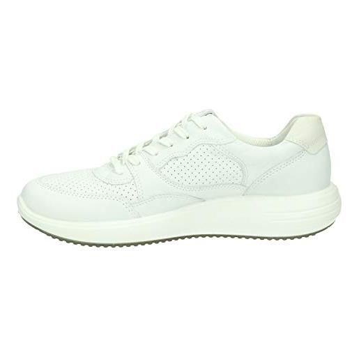 ECCO soft 7 runner w, scarpe da ginnastica basse, donna, bianco (white/shadow white 52292), 40 eu