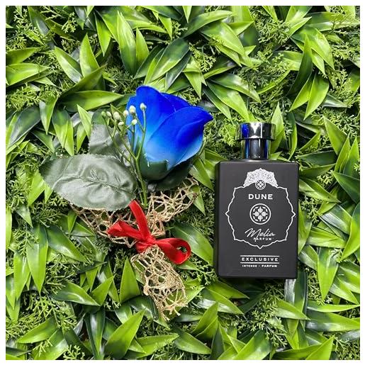 Melia Cosmetica idea regalo uomo e donna - eau de parfum dune - melia parfum - profumo orientale con vaniglia cacao - legnoso - spezie - 100ml