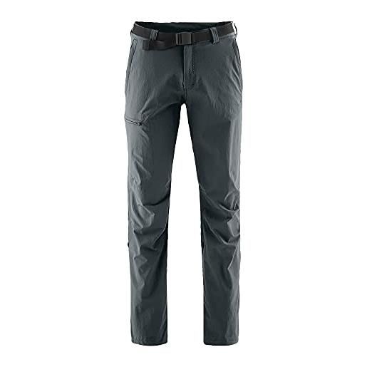 Maier sports wanderhose roll-up nil, pantaloni funzionali uomo, grigio (graphite), 25