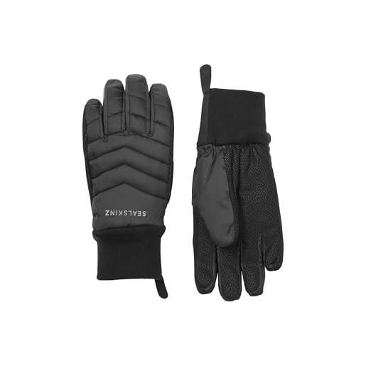 SEALSKINZ lexham, guanti impermeabili per tutte le condizionai atmosferiche, leggeri e imbottiti, nero, s