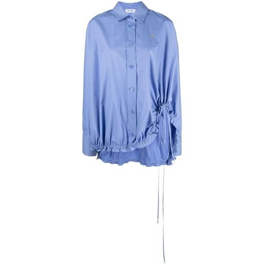 The Attico camicia con coulisse - blu
