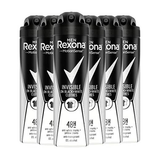 Rexona Rexona men deospray invisible on black + white clothes anti-transpirant 150 ml