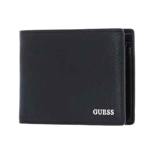 GUESS riviera billfold wallet with coinpocket black