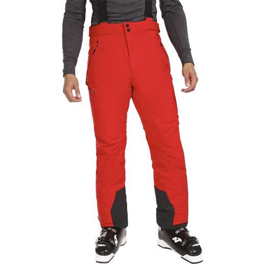 Kilpi methone pants rosso 3xl / regular uomo