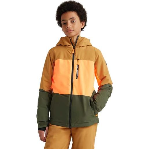 O´neill carbonite hood jacket arancione 13-14 years ragazzo