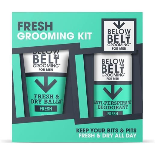 Below the Belt Grooming fresh grooming kit 1 pz