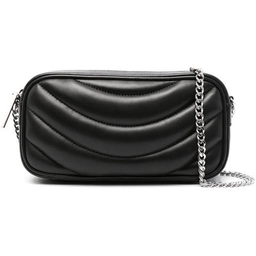 Claudie Pierlot quilted leather shoulder bag - nero