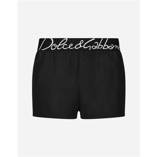 Dolce & Gabbana boxer da mare corto logo dolce&gabbana