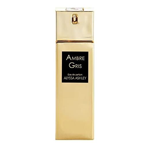 Alyssa ashley - ambre gris eau de parfum, profumo all'ambra grigia, acqua profumata - 30ml