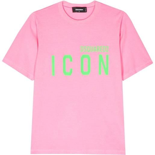 Dsquared2 t-shirt be icon - rosa
