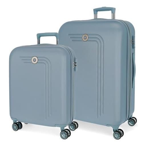 MOVOM riga set di valigie, taglia unica, blu, taglia unica, set di valigie