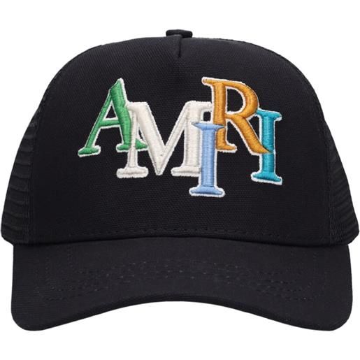 AMIRI cappello trucker in tela di cotone con logo