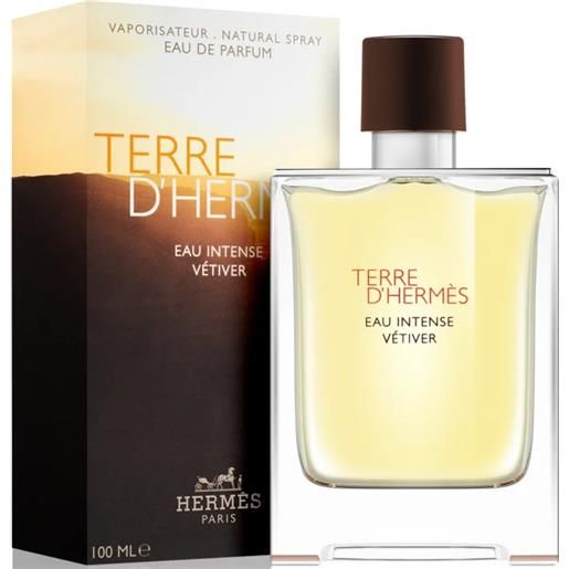 Hermes terre d'Hermes eau intense vetiver eau de parfum da uomo 100 ml