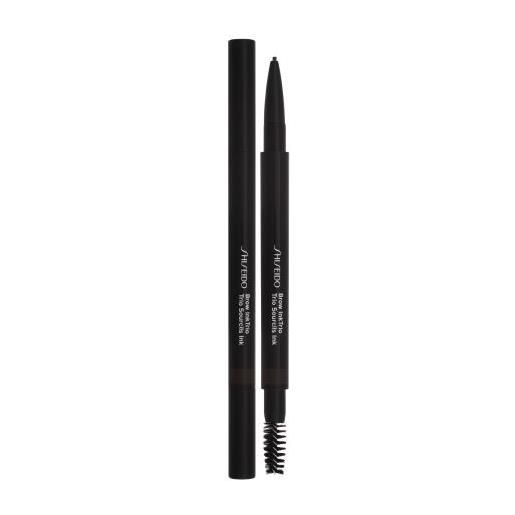 Shiseido brow ink. Trio matita per sopracciglia 3 in 1 0.31 g tonalità 04 ebony