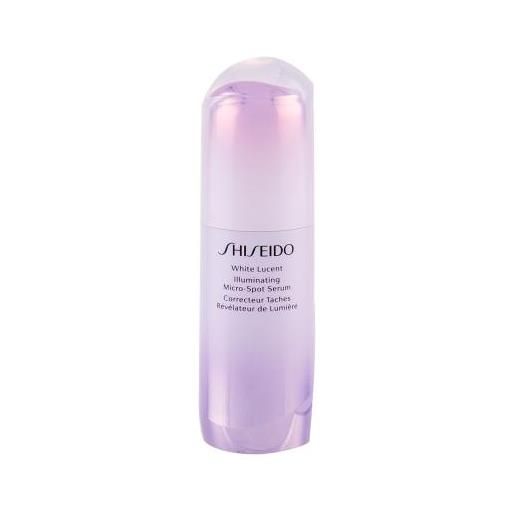 Shiseido white lucent illuminating micro-spot siero per schiarire e uniformare la pelle 30 ml per donna