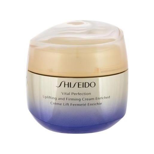 Shiseido vital perfection uplifting and firming cream enriched crema anti-età liftante per pelli secche 75 ml per donna