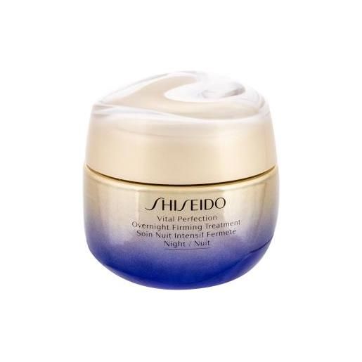 Shiseido vital perfection overnight firming treatment crema da notte lifting per la pelle 50 ml per donna