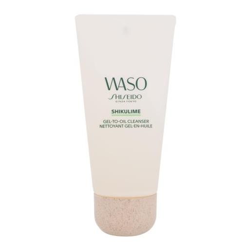 Shiseido waso shikulime gel olio detergente e struccante 125 ml per donna