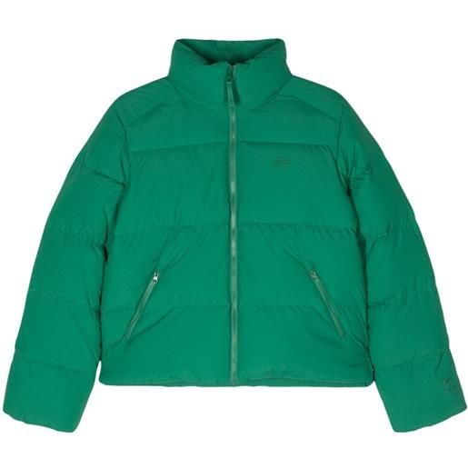 Lacoste collapsible puffer jacket - verde
