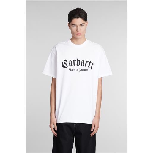 Carhartt Wip t-shirt in cotone bianco