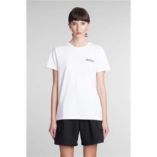 Isabel Marant t-shirt vidal in cotone bianco