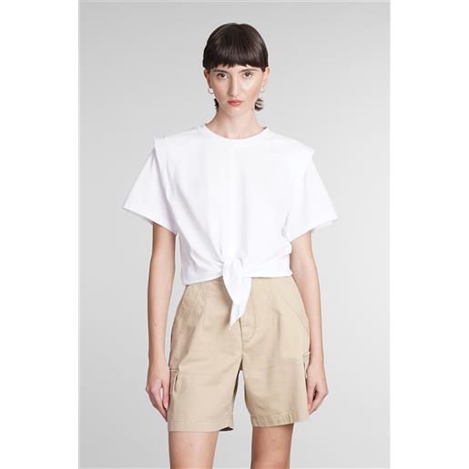 Isabel Marant t-shirt zelikia in cotone bianco