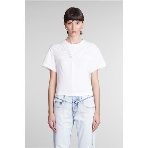 Isabel Marant t-shirt zuria in cotone bianco