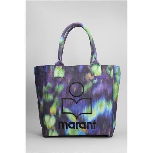Isabel Marant tote small yenky in cotone multicolor