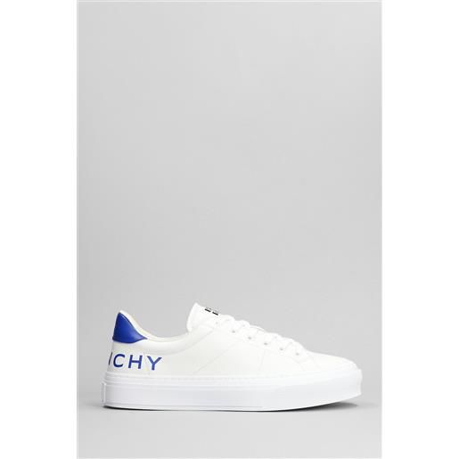 Givenchy sneakers city sport in pelle bianca