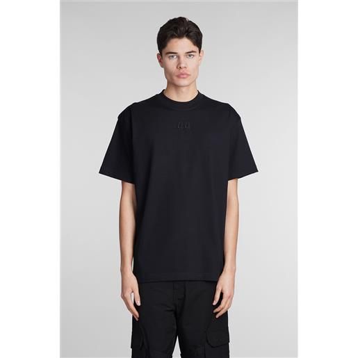 44 Label group t-shirt in cotone nero