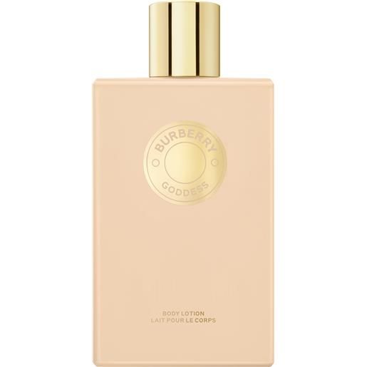 Burberry goddess body lotion donna 200 ml