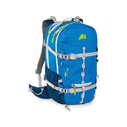 Marsupio , zaino unisex pro level 30 litri blu azzurro