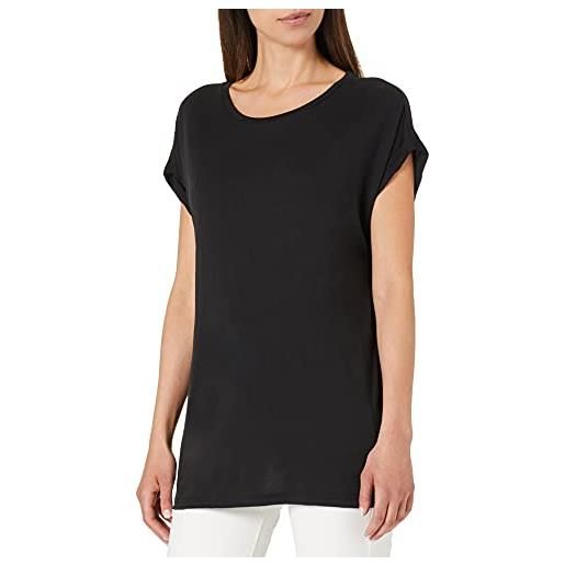 Urban Classics ladies modal extended shoulder tee, t-shirt donna, viola (lilla), xxl