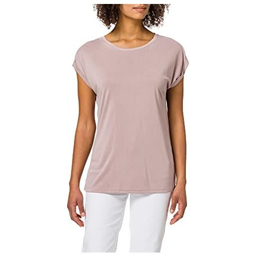 Urban Classics ladies modal extended shoulder tee, t-shirt donna, viola (lilla), xs