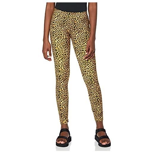 Urban classics leggings donna elasticizzati, skinny leggins animal prints, pantalone leopardato e pitonato, disponibile anche per grandi taglie xs- xl
