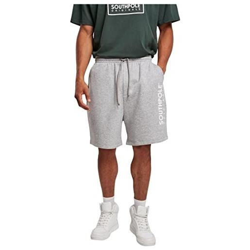 Southpole basic sweat shorts pantaloncini, white, xxl men's