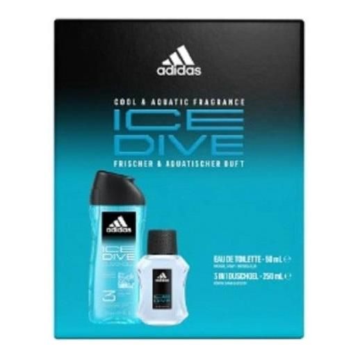 Adidas ice dive coffret edt 50ml + shower gel 250ml