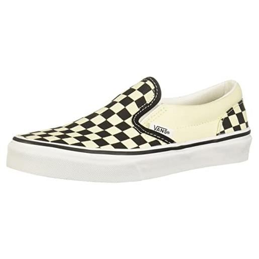 Vans classic slip-on low-top sneaker, unisex bambino, multicolore (checkerboard eo1), 31