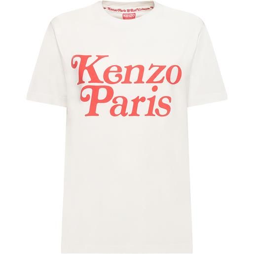 KENZO PARIS t-shirt loose fit kenzo x verdy in cotone
