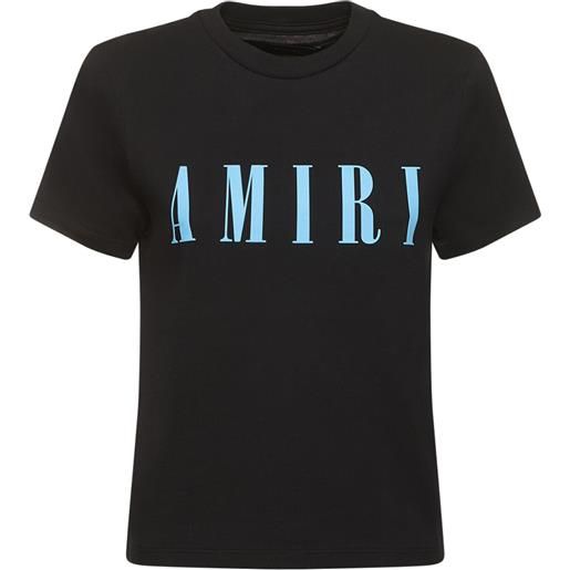 AMIRI t-shirt in jersey di cotone con logo